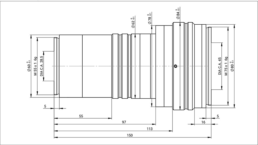 S6EXZ9313-581的外形轮廓图